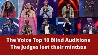 The Voice Nigeria Top 10 Blind Auditions before Knockout (2021) with Reaction