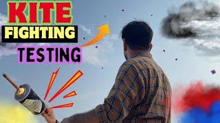 Kite Fighting 2024 | How to Cut Other Kite | Testing Rocket Manjha | Manjha Review |