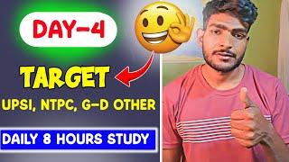 DAY-4 Target Series  || Daily 8 Hours Study Plan
