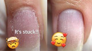 Dry Manicure Tutorial | Gel overlay and Summer Nail Art