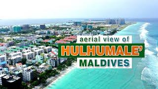 Aerial view of Hulhumale' Beach |  Maldives 2020