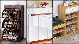 Modern Shoe Rack Cabinet Designs | Space Saver Shoes Rack Organizer | Wooden Shoe Rack Designs