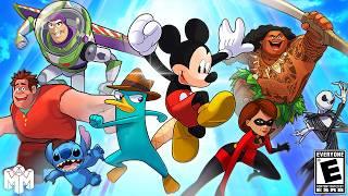 What if DISNEY Made a PLATFORM FIGHTING GAME?