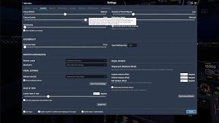 Setting the Rendering Options in X-Plane 11.50