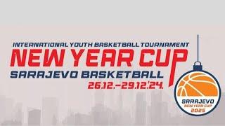 FINALE U-16 | NEW YEAR CUP Sarajevo 2025 | BC Buyukcekmece A vs KK Surčin