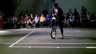 EUC Winter 2015- Male Flatland Battles- Pablo Codes Vs's Kornel Auth