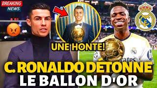 BOMBE! CRISTIANO RONALDO DÉTONNE LE BALLON D'OR! UNE HONTE! NOUVELLES DU REAL MADRID