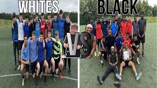 WHITES VS BLACKS FOOTBALL MATCH ️