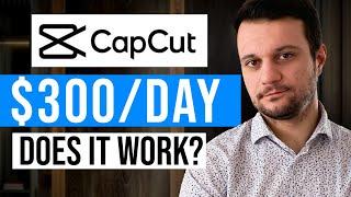 How Make Money VIDEO EDITING With CapCut Online (Beginner's Guide)