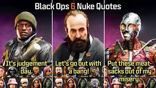 Black Ops 6 - Nuke Quotes