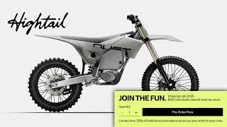 Dust Moto Hightail | Is this Start Up throwing roost or dust in the wind?