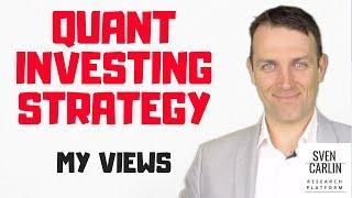 QUANT INVESTING STRATEGY - ALGO TRADING