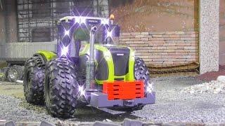 R/C CLAAS XEREON 5000R/C TRAKTORRC LIVE ACTION! bauernhof john deere new holland model truck