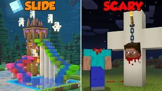 Minecraft: 50+ Scary Build Hacks!