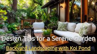 Top 20 Backyard Koi Pond Ideas for a Peaceful Outdoor Retreat