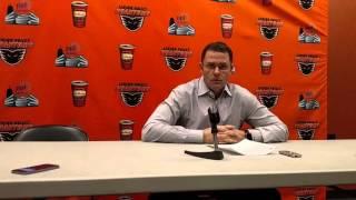 Phantoms Coach Scott Gordon on Goalies 1/8/16