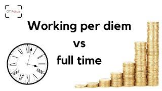 The benefits of working as a per diem PT or OT