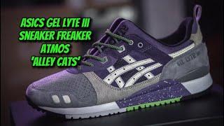 ASICS GEL LYTE III x SNEAKER FREAKER x ATMOS ‘ALLEY CATS’ Unboxing and Review