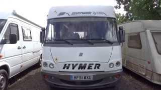 OurTour.co.uk Take a Wander Around the Outside of a Hymer B544 Motorhome