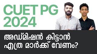 CUET PG 2024 | Marks Needed For Admission in a Central University | Kerala's #1 CUET PG Coaching