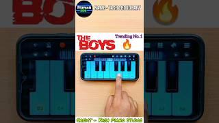 The Boys Meme Song  | Piano Tutorial  | #shorts #theboys #memes #piano