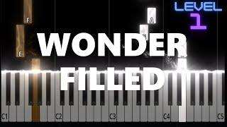 Wonderfilled (Oreo) - Owl City - EASY Piano Tutorial