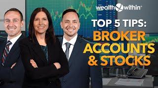 Top 5 Tips to Save $$$ on Broker Accounts & Stocks