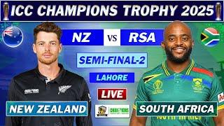 SOUTH AFRICA vs NEW ZEALAND SEMI FINAL LIVE COMMENTARY | ICC CHAMPIONS TROPHY LIVE | SA vs NZ | SA