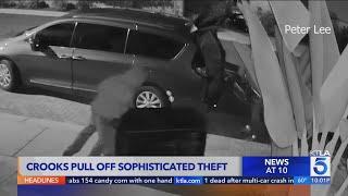 2 suspects wanted for Halloween burglary in O.C., victims report over $200K stolen