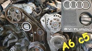 Timing Belt Replacement C5 Audi A6 1.8 Turbo , tt , vw passat