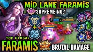 Supreme No.1 Faramis Build!! Top Global Faramis Best Build 2025 - Mobile Legends