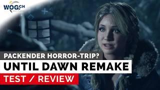 Until Dawn Remake - Test / Review: Packender Horror-Trip?