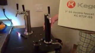 Danby 1/2 Keg Beer Dispencer tower install surprise...