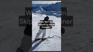 Wie ist Luis Thielo, Nationalskifahrer im Freestyle/Buckelpiste, privat beim Skifahren unterwegs? 