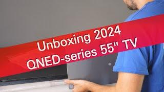 LG QNED86 (2024) UHD 4K TV - unboxing and installation