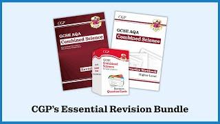 CGP’s GCSE Combined Science Revision Bundle has everything you need all in one place!