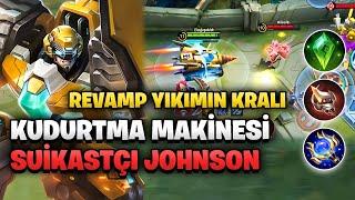 REVAMP ''YIKIMIN KRALI'' | KUDURTMA MAKİNESİ BÜYÜCÜ SUİKASTÇİ JOHNSON! | Mobile Legends