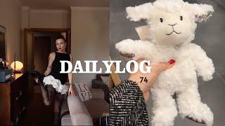 dailylog#74  |  alışveriş, sıcak çikolata, davet