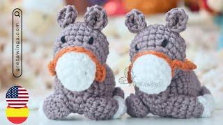 Create a Crochet Donkey Amigurumi: Perfect for Your Nativity Scene! | Gretawings