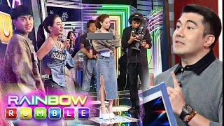 RAINBOW RUMBLE: JMFYANG, GUEST AT NAG LARO SA RAINBOW RUMBLE KASAMA ANG EX MGA HOUSEMATE