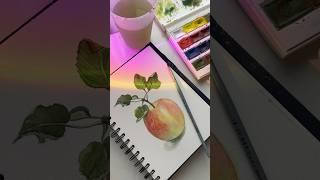 Начинай с простого, только так можно понять сложное #урокирисования #акварель