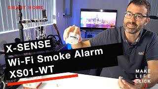 X-Sense WiFi Smoke Alarm Review [XS01-WT] - with Smartphone App