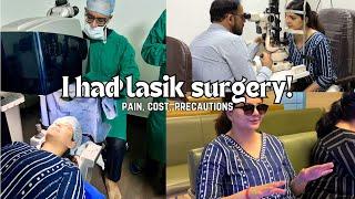 My Lasik Surgery Experience! Cost, Recovery Time, Side Effects etc. | Divya Singh