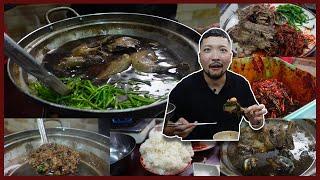 서울 동대문에 모든걸 계속 퍼주는 곳이 있다! 동대문 시골집, 옻오리백숙,한방오리,오리백숙,옻닭,삼계탕,토종닭 So delicious boiled DUCK in Seoul!!