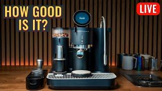 Meraki Espresso Machine Q&A And Latte Art Practice [LIVE]