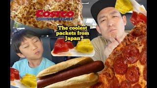 COSTCO Hack? MUKBANG! Using the coolest packets we got in Japan