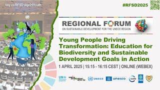 Young People Driving Transformation: Education for Biodiversity and SDGs in Action