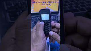 Nokia 103 Nokia 1280 imei change code & others Nokia imei repair | Invalid Sim problem solution 2023