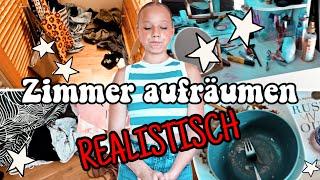 ZIMMER AUFRÄUMEN REALISTISCH | SO SCHLIMM WAR ES NOCH NIE! 🫣  CLEANING UP MY MESSY ROOM? HEY ISI