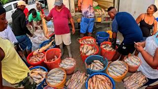 INSIDE New Biggest Fish Market GUYANA